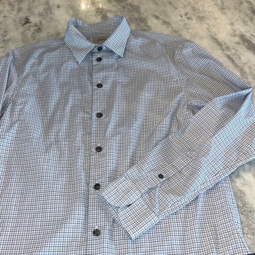 Armani Button Down Dress Shirt